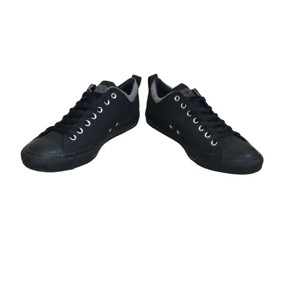 Converse Chuck Taylor All Star Street Low 131306C Black/Grey Faux Suede Sneakers